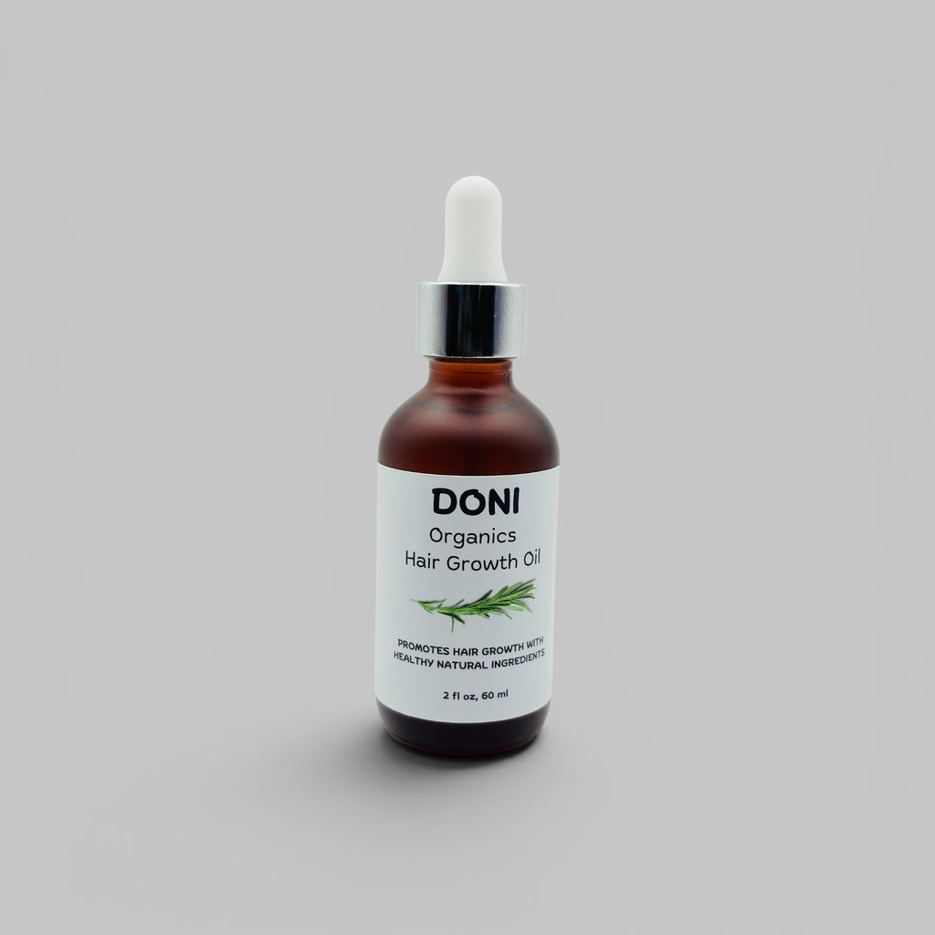 Organic Herbal Hair Growth Oil for Thicker, Stronger Hair