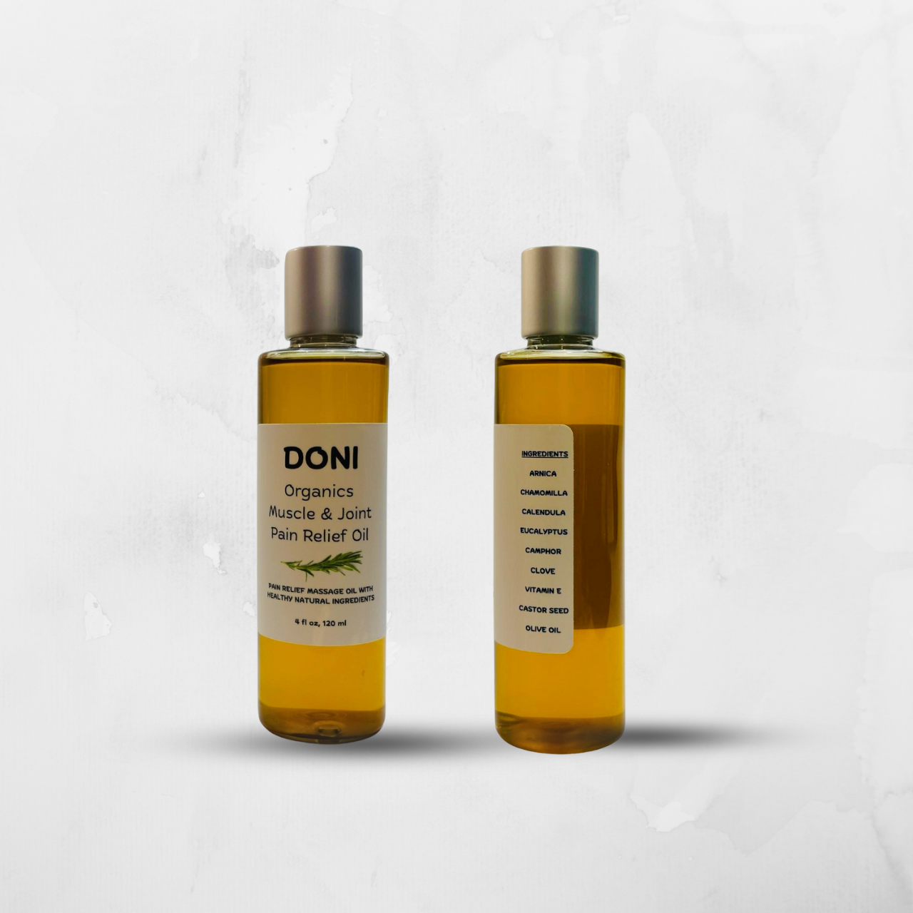 Organic Herbal Pain Relief Massage Oil