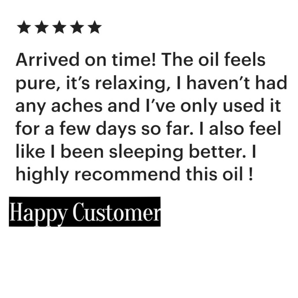 Organic Pain Relief Massage Oil with All-Natural Herbs - Doni Organics