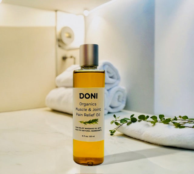 Organic Herbal Pain Relief Massage Oil