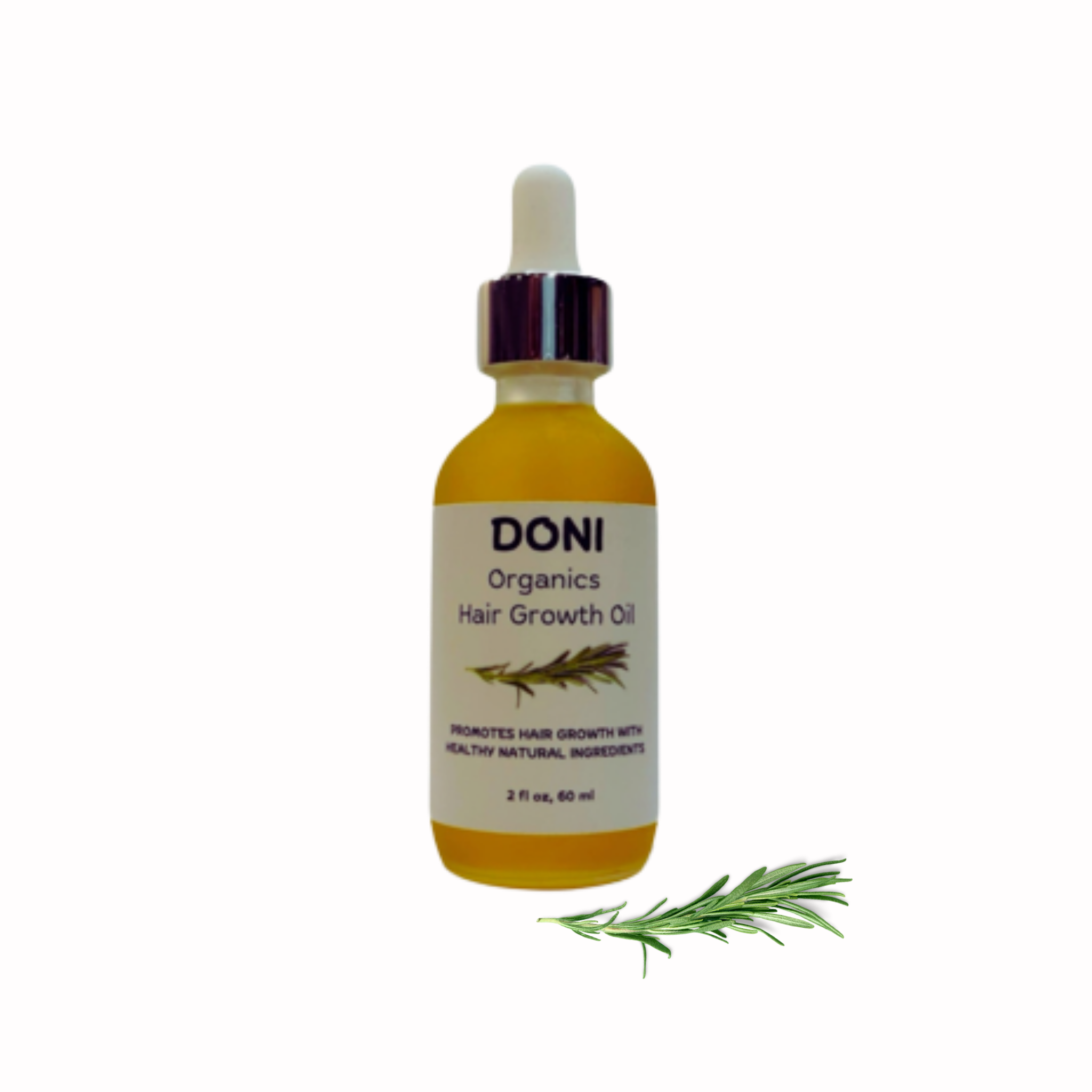 Organic Hair Growth Oil-Natural Scalp Treatment for Hair Loss